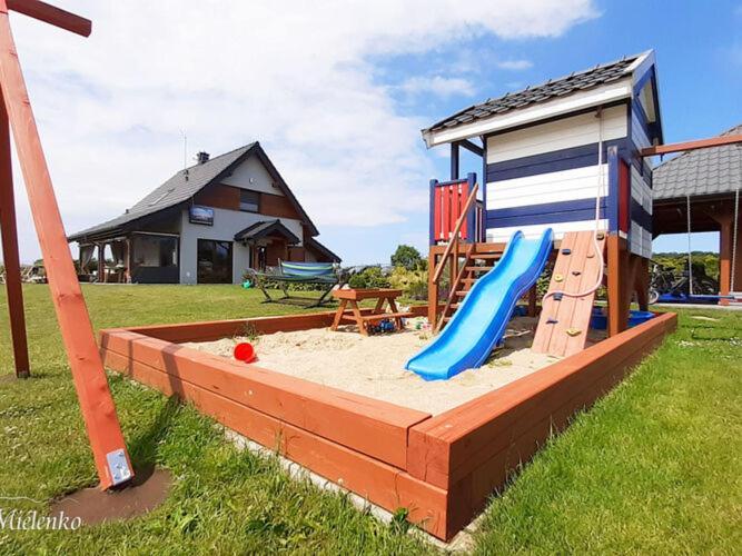 Holiday Home With A Terrace, Sauna, Jacuzzi เมียเลนโก ภายนอก รูปภาพ