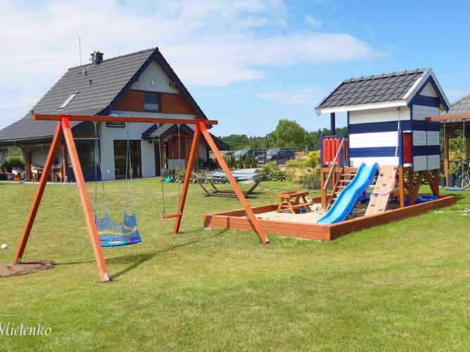 Holiday Home With A Terrace, Sauna, Jacuzzi เมียเลนโก ภายนอก รูปภาพ